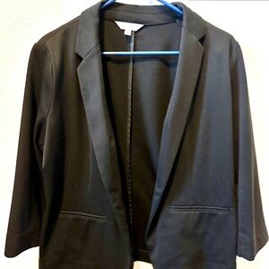 LC Lauren Conrad Black Women's Blazer